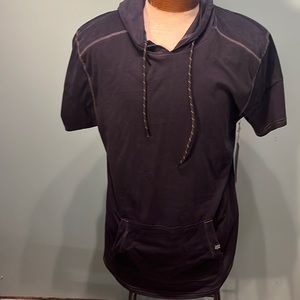 Raw Yarn Navy Blue Hoody